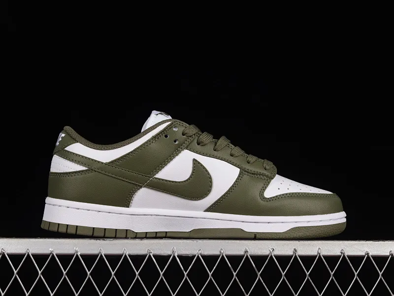 All categories Nk SB Dunk series Nk SB Dunk Low low-top sneakers F version Nk Dunk Low olive green SB smashed backboard fashion casual sneakers DD1503-120